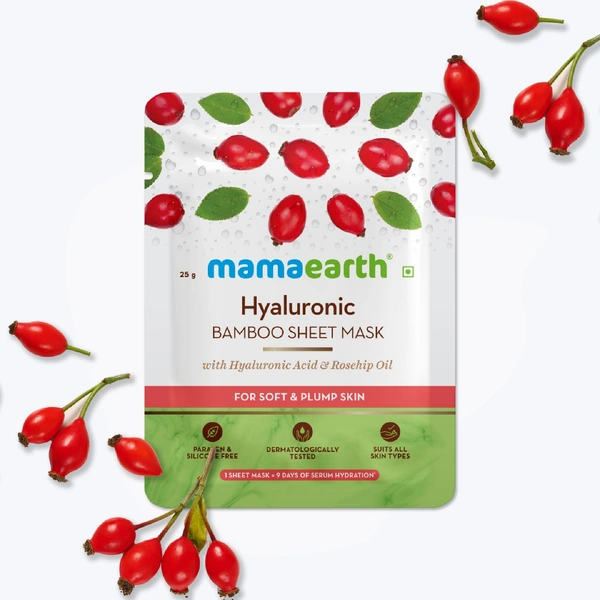 Mamaearth Hyaluronic Bamboo Sheet Mask 