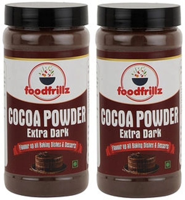 Foodfrillz Cocoa Powder Extra Dark 