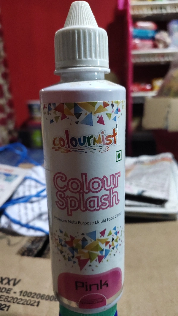 Clourmist Colour Splash Pink (Liwuid Food Colour)