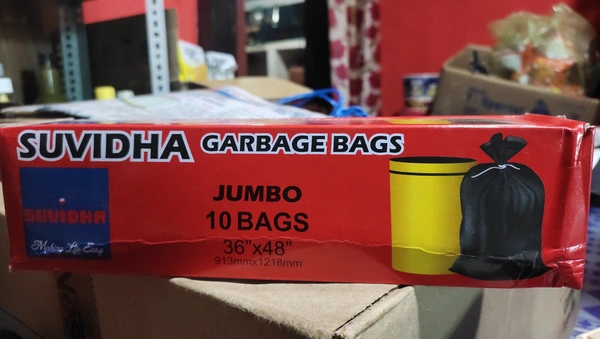 Suvidha Gaebage Bags Jumbo Size 36"*48" 
