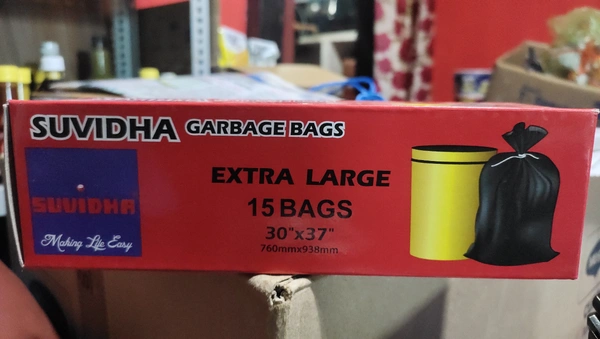 Suvidha Garbage Bags Extra Large 30"*37" 