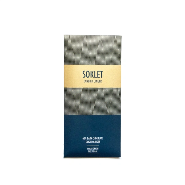 Soklet Candied Ginger 60% Dark Chocolate 