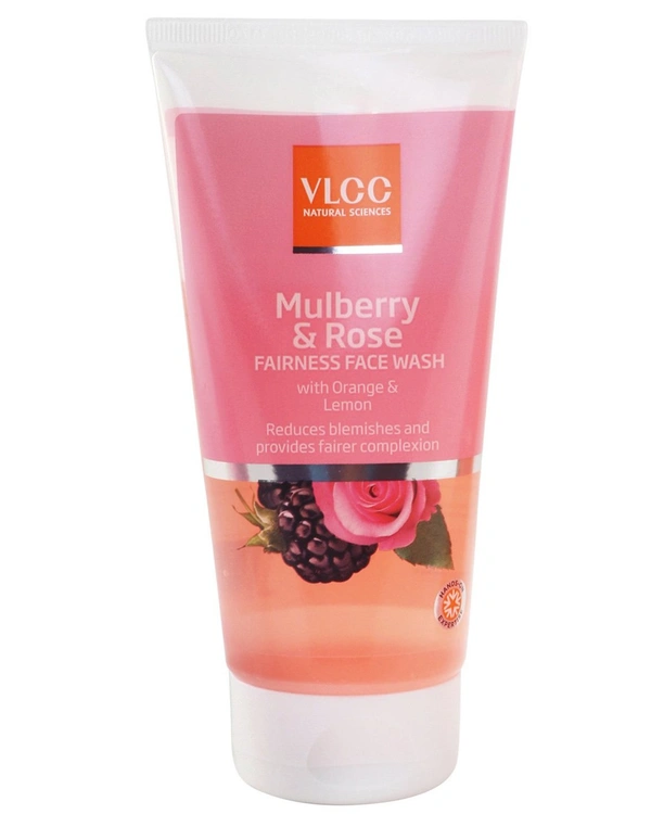 VLCC Mulberry & Rose Fairness Face Wash 