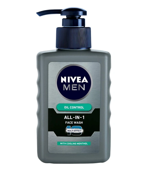 Nivea All In 1 Oil Control Face Wash (10mulyi Effect)