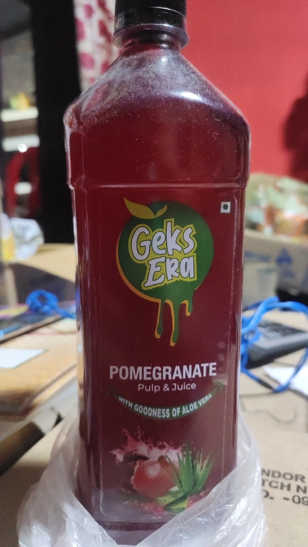 Geks Era Pomegranate Pulp And Juice 