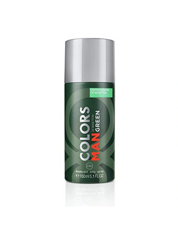 United Colors Of Bennetton Colors Man Green Deodorant Body Spray 