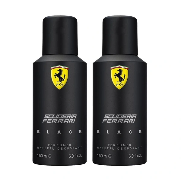 Secuderia Ferrari Black Perfumed Deodorant 