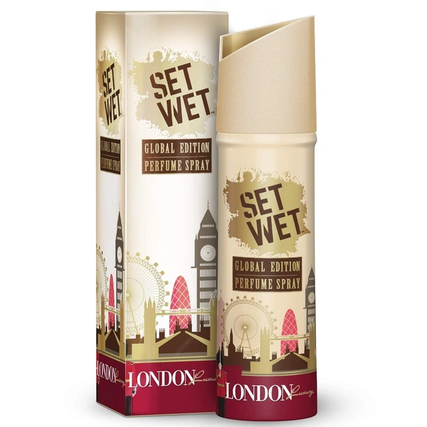 Set Wet Perfume Spray London (No Gas)