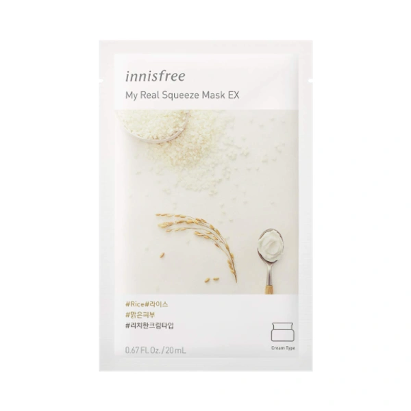Innisfree My Real squeeze Rice Mask EX - 20ml