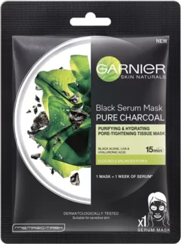 Garnier Black Serum MAsk Pure Charcoal - 28gm