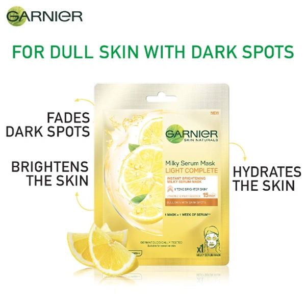 Garnier Milky Serum Mask Light Complete - 30gm