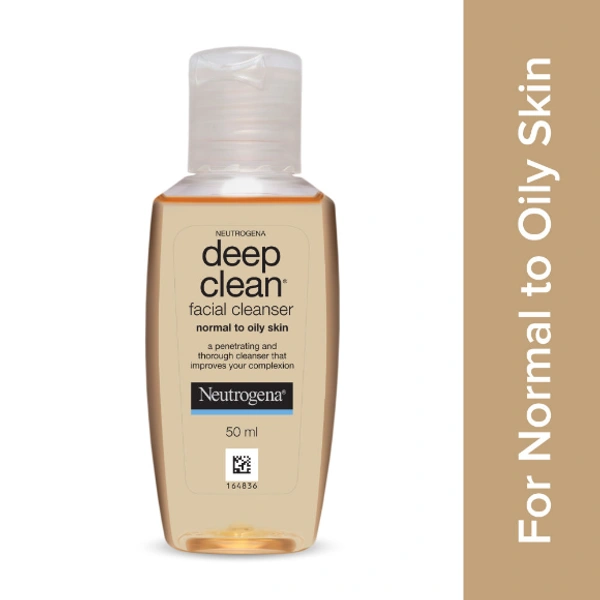 Neutrogena deep clean facial cleanser (Normal to oily skin) - 50ml