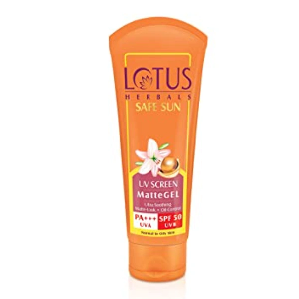 Lotus Herbals Safe Sun Matte gel spf50++ - 50gm