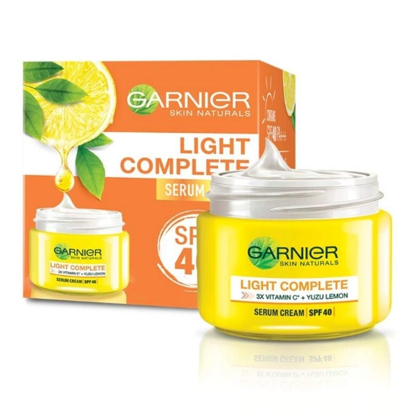Garnier Light Complete Serum Cream SPF40 - 45gm
