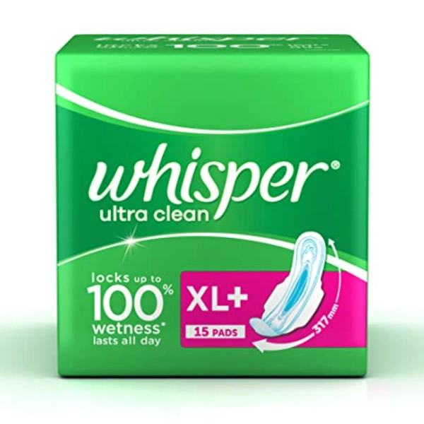 Whisper Ultra Clean XL15pads 317mm - 15pads