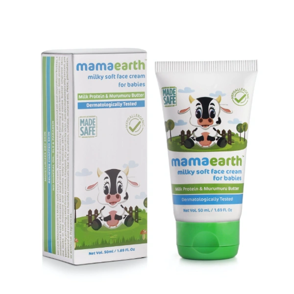 mamaearth Mamaearth milky soft baby face cream - 60gm