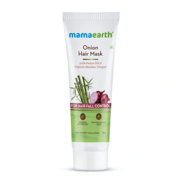 mamaearth onion shampoo/conditoner/hair mask - 25ml+25ml+25ml