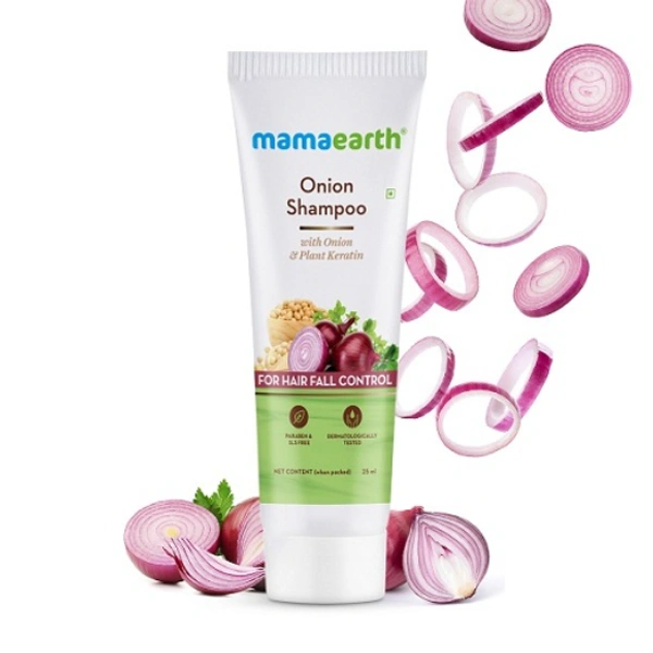 mamaearth onion shampoo/conditoner/hair mask - 25ml+25ml+25ml