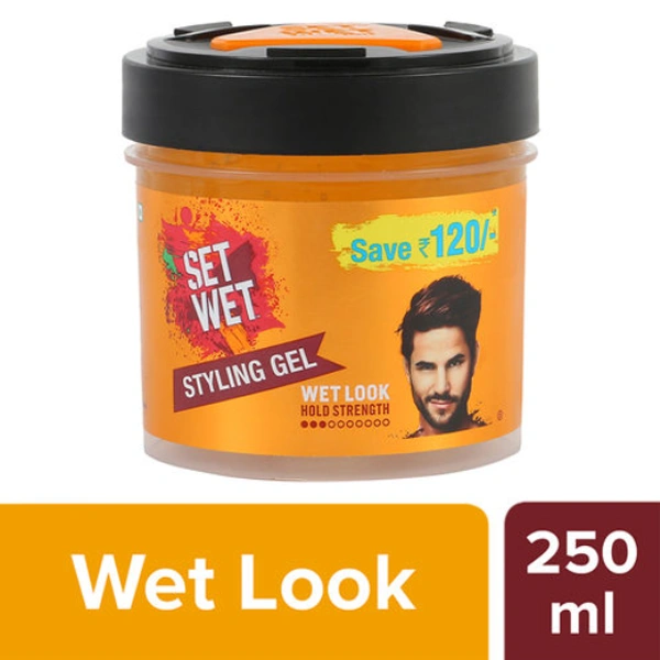 Set wet wet look Hair gel  - 250ml