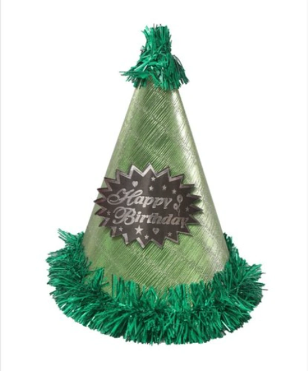 1st Birthday Cap Green color - 1pcs.