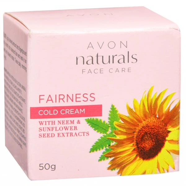 avon Avion fairness coldcream with neem & sunflower - 50gm