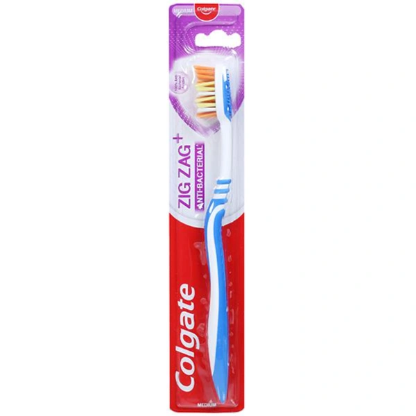 Colagte Colgate zig zag anti bacterial toothbrush  - 1pc.