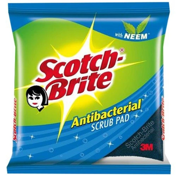 Scotch Brite Antibacterial Scrub Pad With Neem 