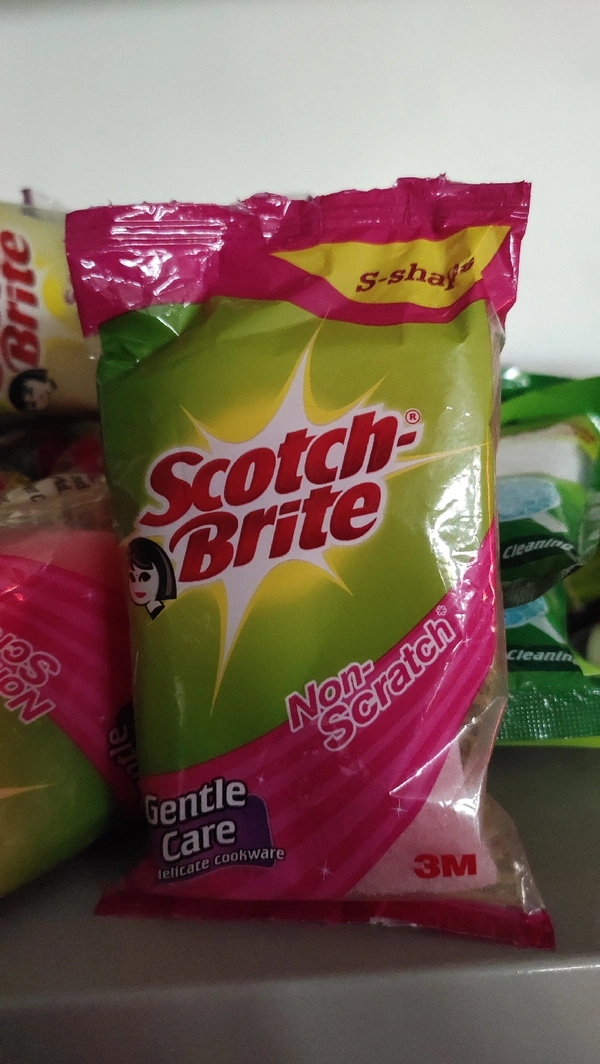 Scotch Brite S- Shape Non Scratch Pad 