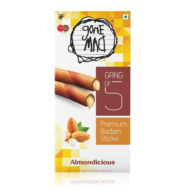 Gone Mad Gang Of 5 Premium Badam Sticks 