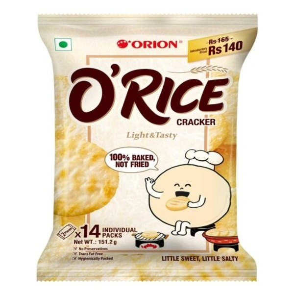 Orion O'Rice Crackers 