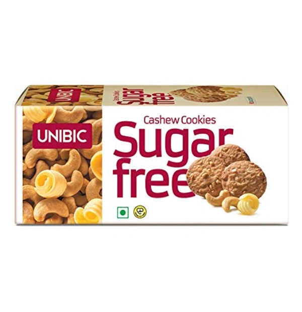 unibic Unibic cashew cookies sugar free - 12pcs.