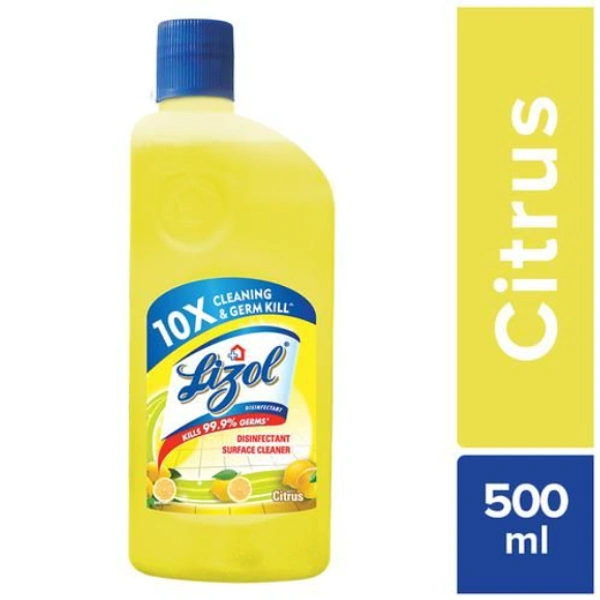 lizol Lizol disinfectant floor cleaner 500ml citrus  - 6pcs.