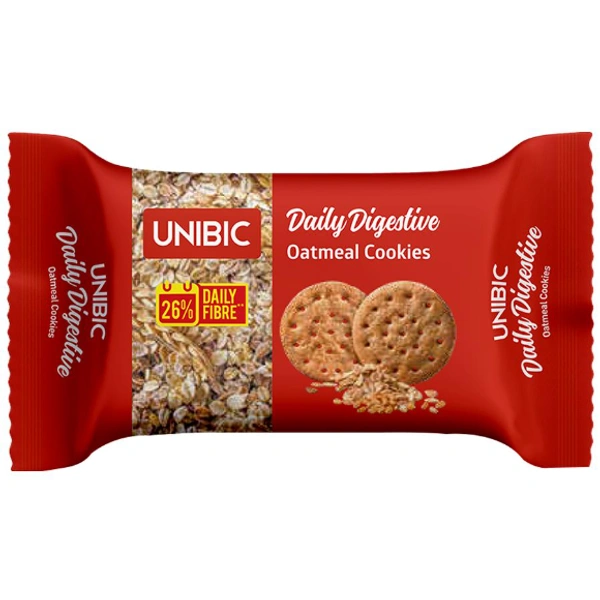 unibic Unibic daily digestive oatmeal cookies - 72pcs.