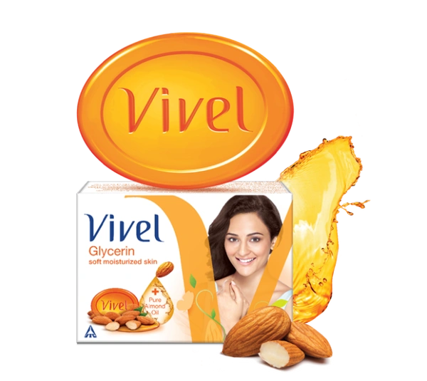 ITC Vivel Glycerine mosturized soap 75gm