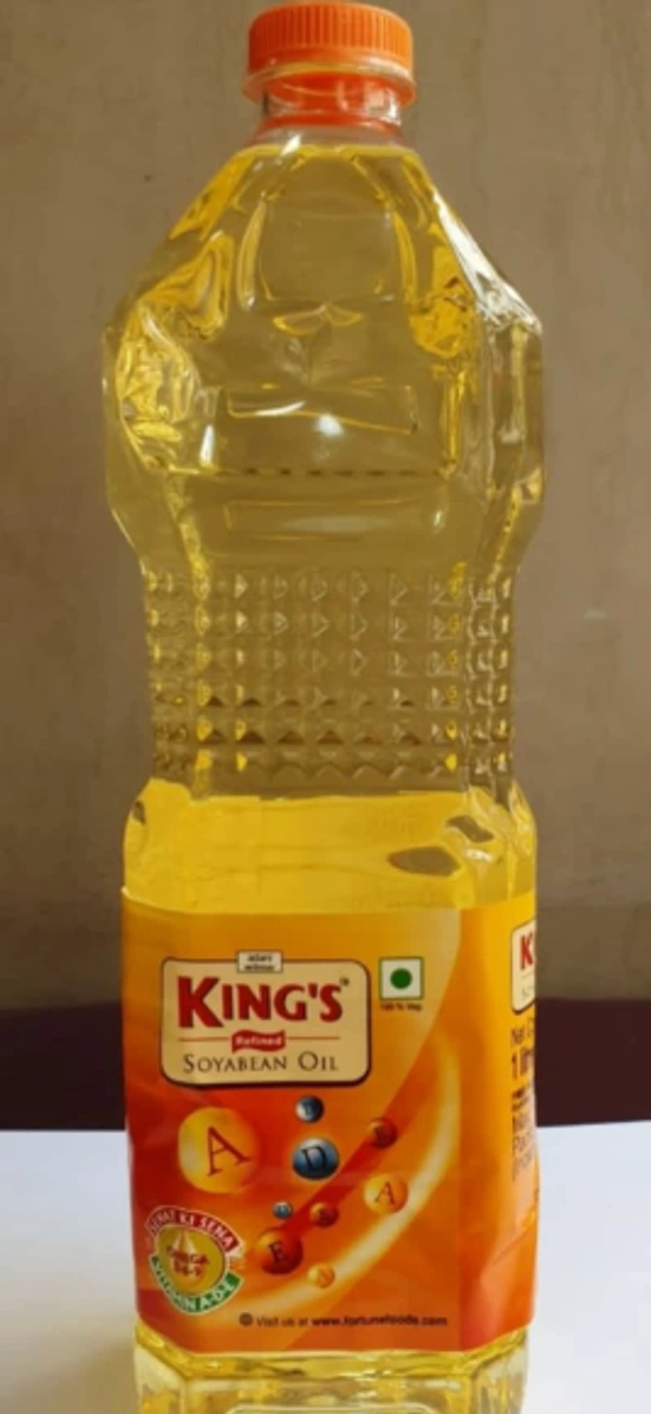 King's Soyabean refined oil 1ltr