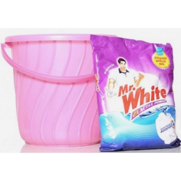Mr. white Mr. White Detergent Powder with free bucket 2kg