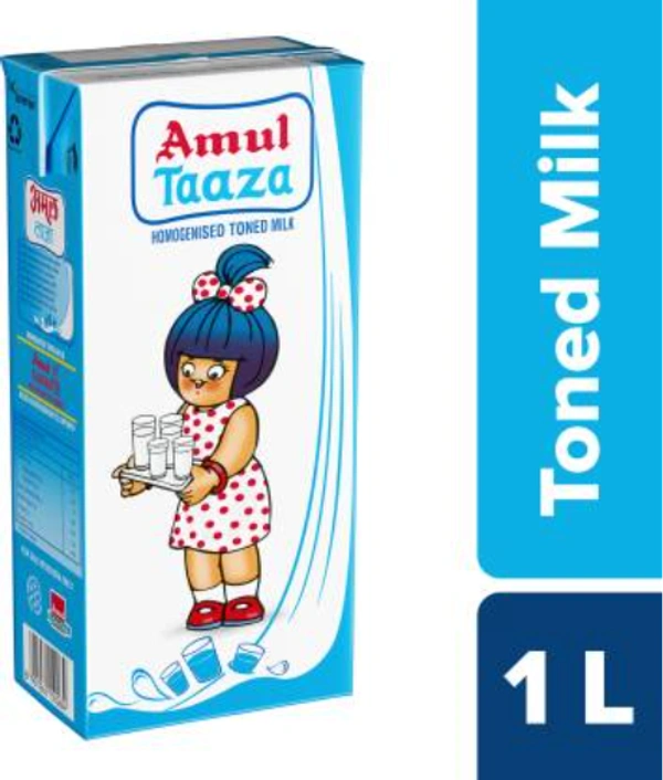 amul Amul Taaza toned Milk 1litre