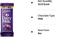 Cadbury  Dairy Milk  - RIDDHI SIDDHI KIRANA