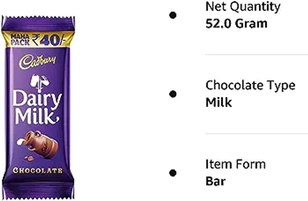 Cadbury  Dairy Milk  - RIDDHI SIDDHI KIRANA