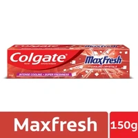 Colgate MaxFresh Red Gel Spicy Fresh Toothpaste- 150gm - Red, RIDDHI SIDDHI KIRANA