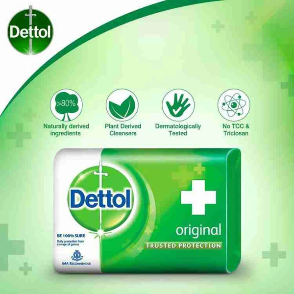 Dettol Original Bathing Bar- 35gm - RIDDHI SIDDHI KIRANA