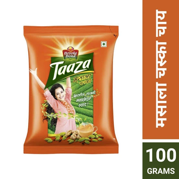 Taaza Leaf Masala Chaska Tea Leaf- 100g - RIDDHI SIDDHI KIRANA