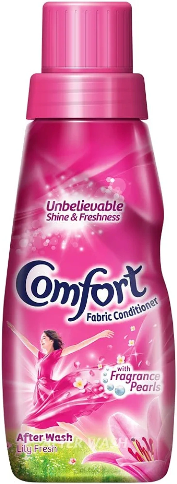 Comfort Fabric Conditioner Pink- 210ml - RIDDHI SIDDHI KIRANA