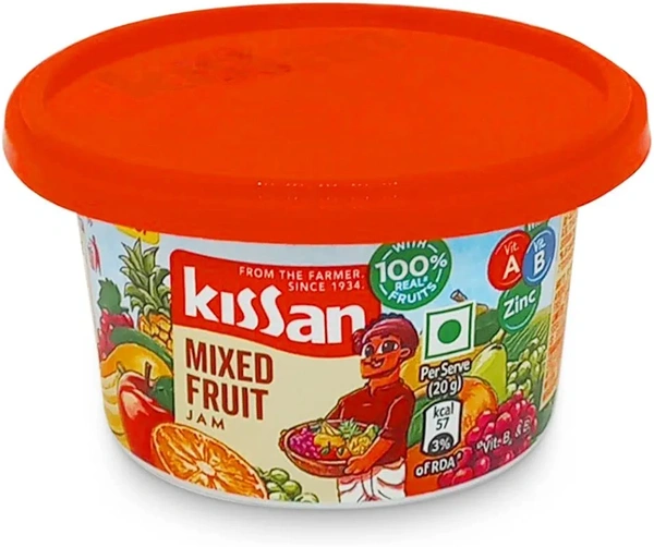 Kissan Mixed Fruit Jam- 90g - RIDDHI SIDDHI KIRANA