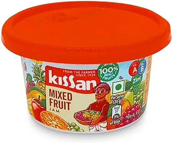 Kissan Mixed Fruit Jam- 90g - RIDDHI SIDDHI KIRANA