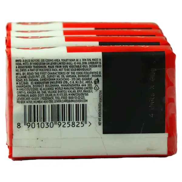 Lifebuoy Soap 100% Stronger Germ Protection Soap 75 g (Pack of 4) - RIDDHI SIDDHI KIRANA