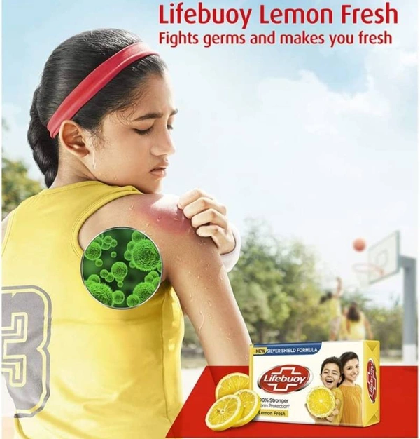Lifebuoy Lemon Fresh Soap- 400g - RIDDHI SIDDHI KIRANA