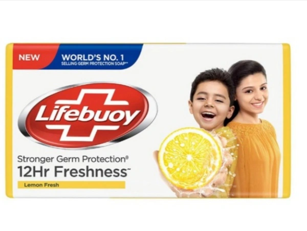 Lifebuoy Lemon Fresh Soap- 100g - RIDDHI SIDDHI KIRANA