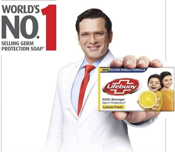 Lifebuoy Lemon Fresh Soap- 100g - RIDDHI SIDDHI KIRANA