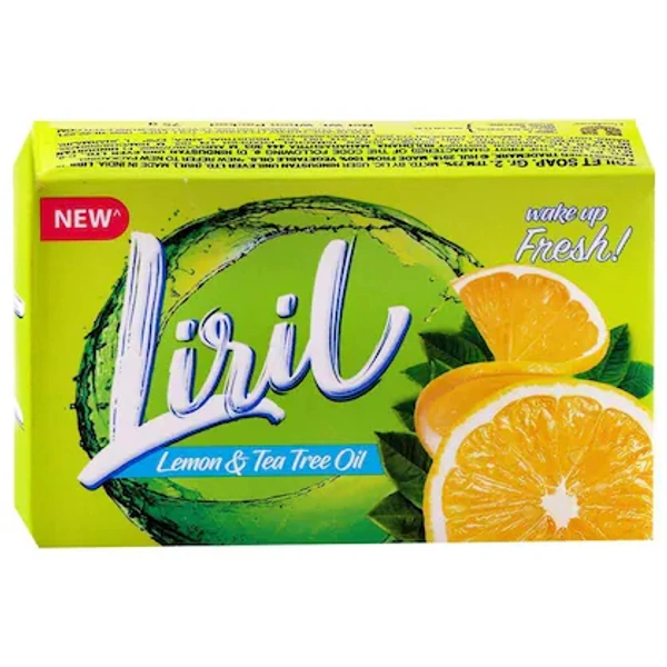 Liril Lime & Tea Tree Oil Soap- 100g - RIDDHI SIDDHI KIRANA